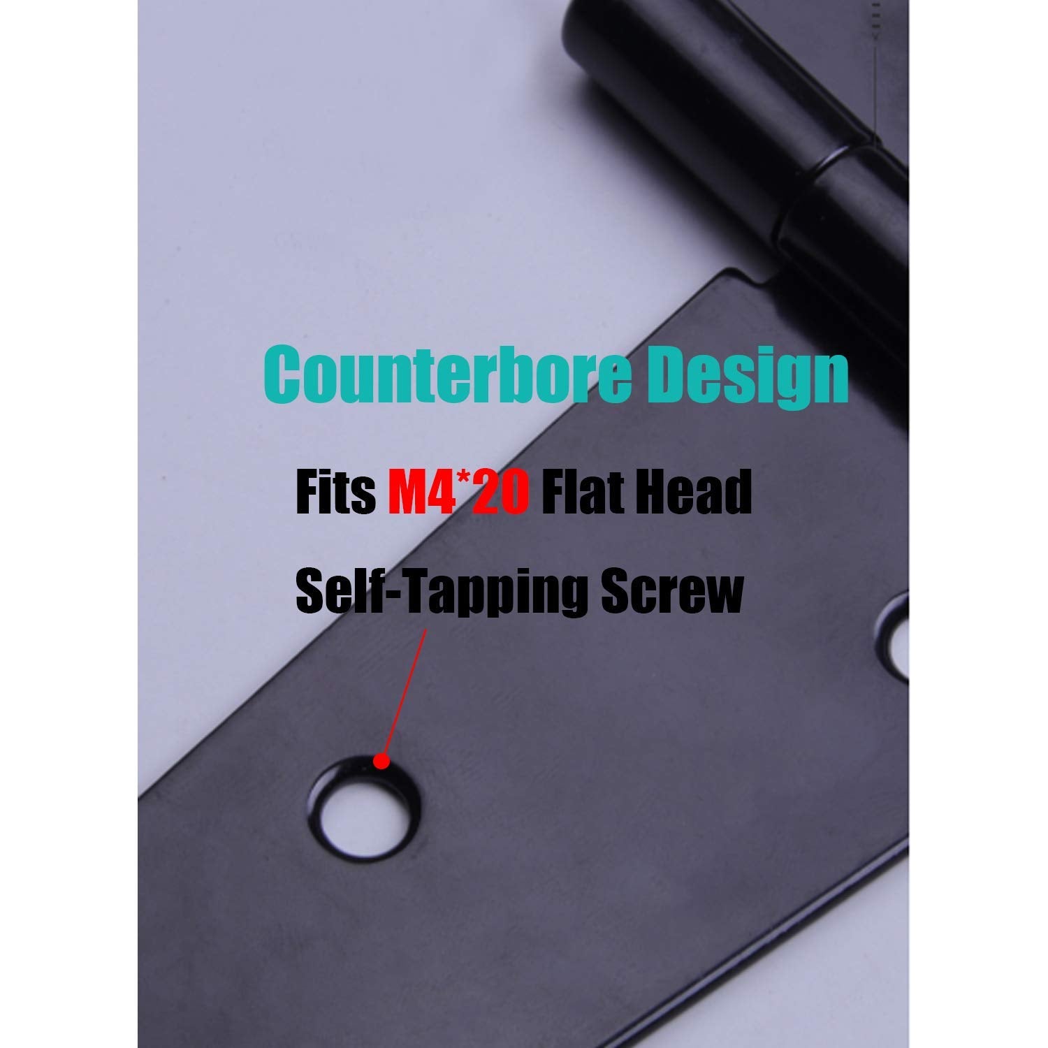 HLMOptimo matte-black hinge reduces corrosion with thorough spray treatment.