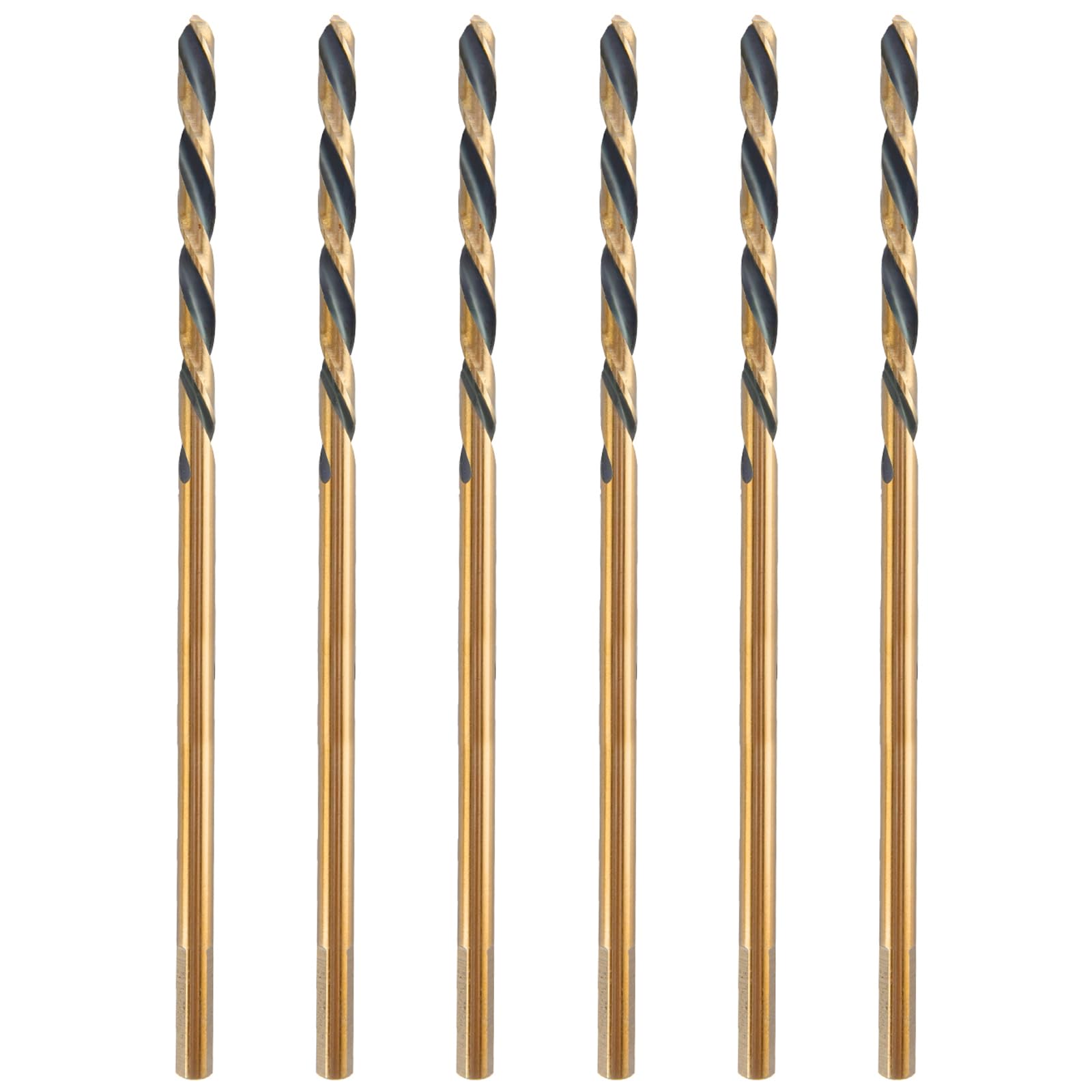 HLOFIZI 6-pack versatile bits for wood, metal, and plastic projects.