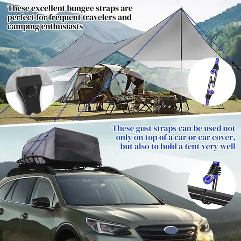HLOGREE car-cover wind protector in action protects against gusts