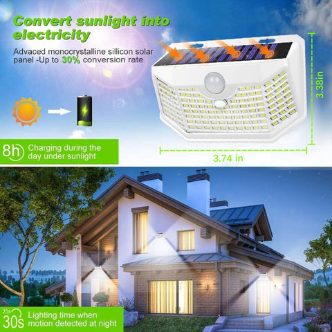 HMCITY motion sensor activation at night, enabling quick visibility when needed.