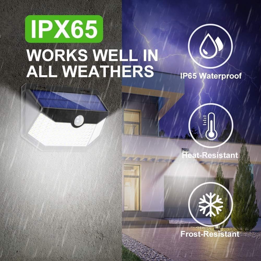 HMCITY IP65 waterproof design withstands rain and snow.