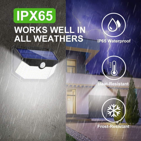 HMCITY IP65 waterproof design withstands rain and snow.