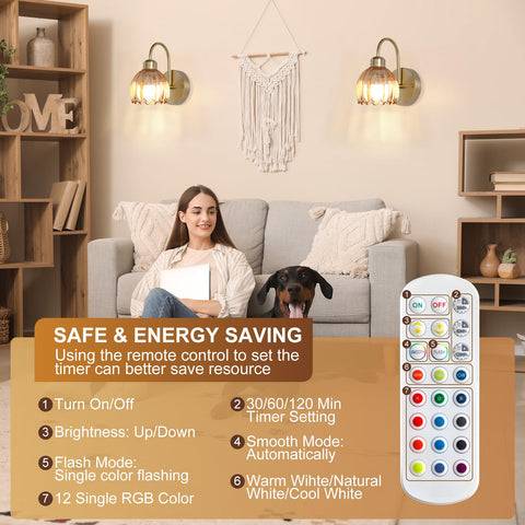 HMLUESR compact modern bedroom light adds a versatile accent.