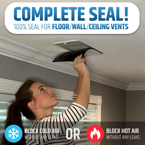 HMmagnets vent cover blocking drafts of cold and hot air for comfort