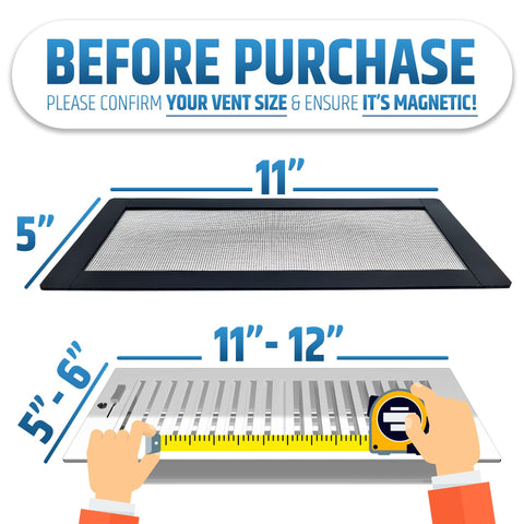 Corner neodymium magnets keep HMmagnets screen firmly in place.