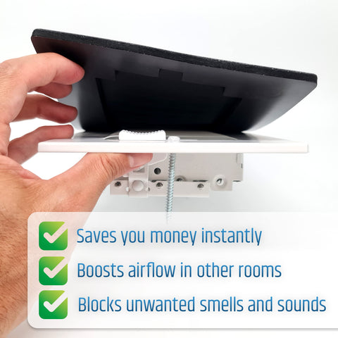 Packaging includes storage box and instructions for HMmagnets vent covers