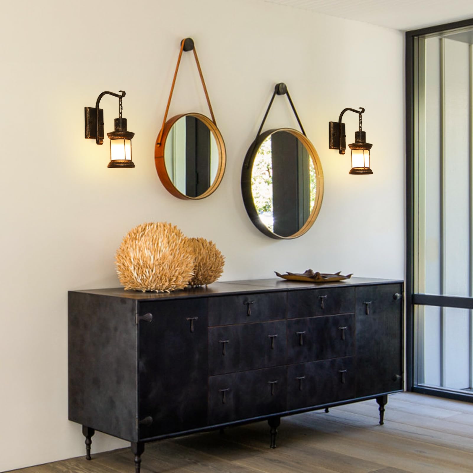HMVPL living room retro wall light blends vintage style with modern control