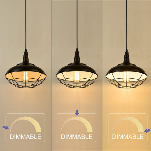 HMVPL plug-in hanging light over kitchen island delivering warm task lighting.