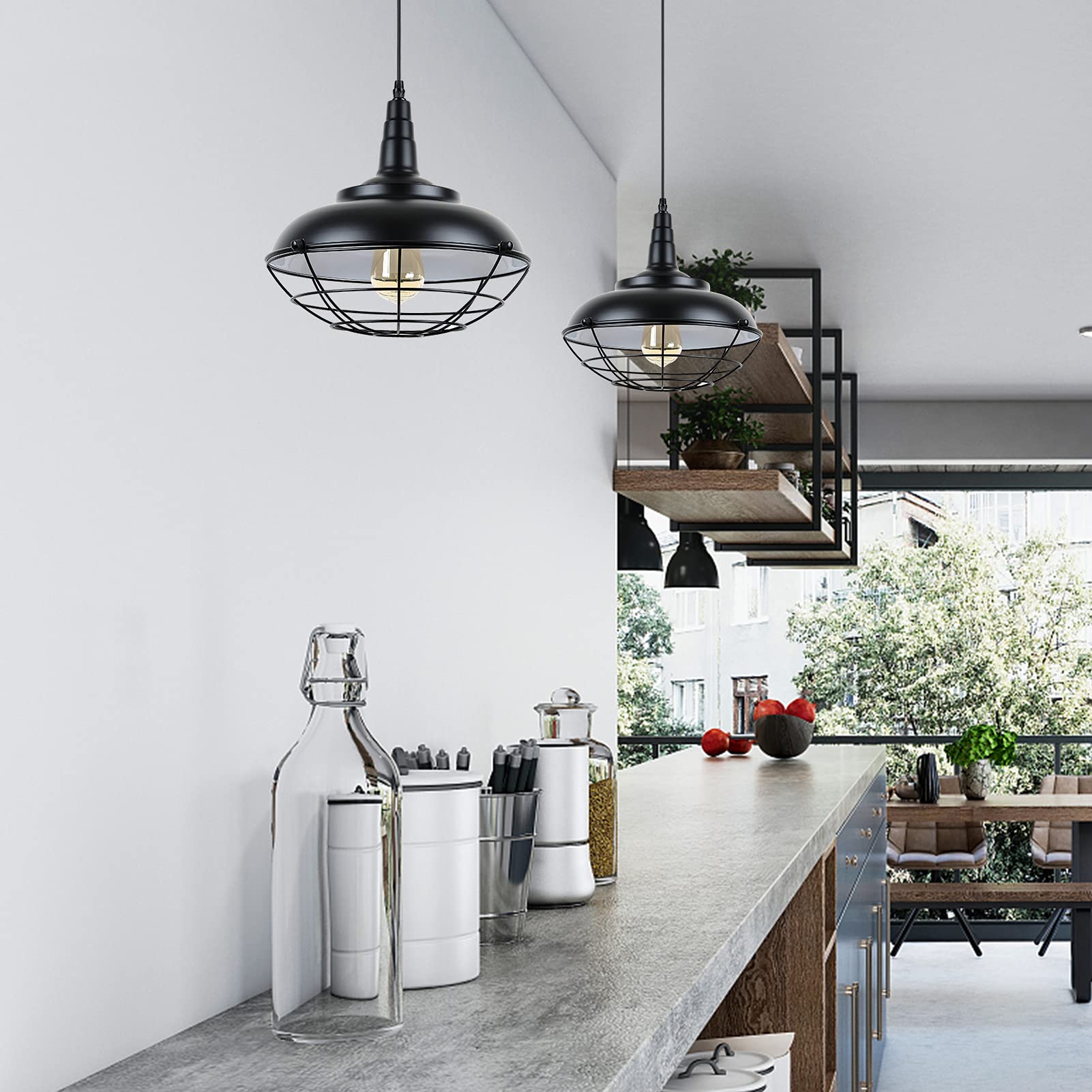 HMVPL plug-in hanging light UL-listed safety for reliable plug-in operation.