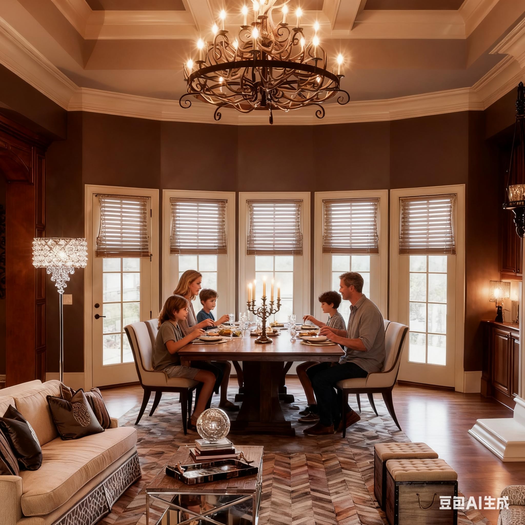 HMYYJT dimmable candelabra bulb for adjustable lighting in living spaces.