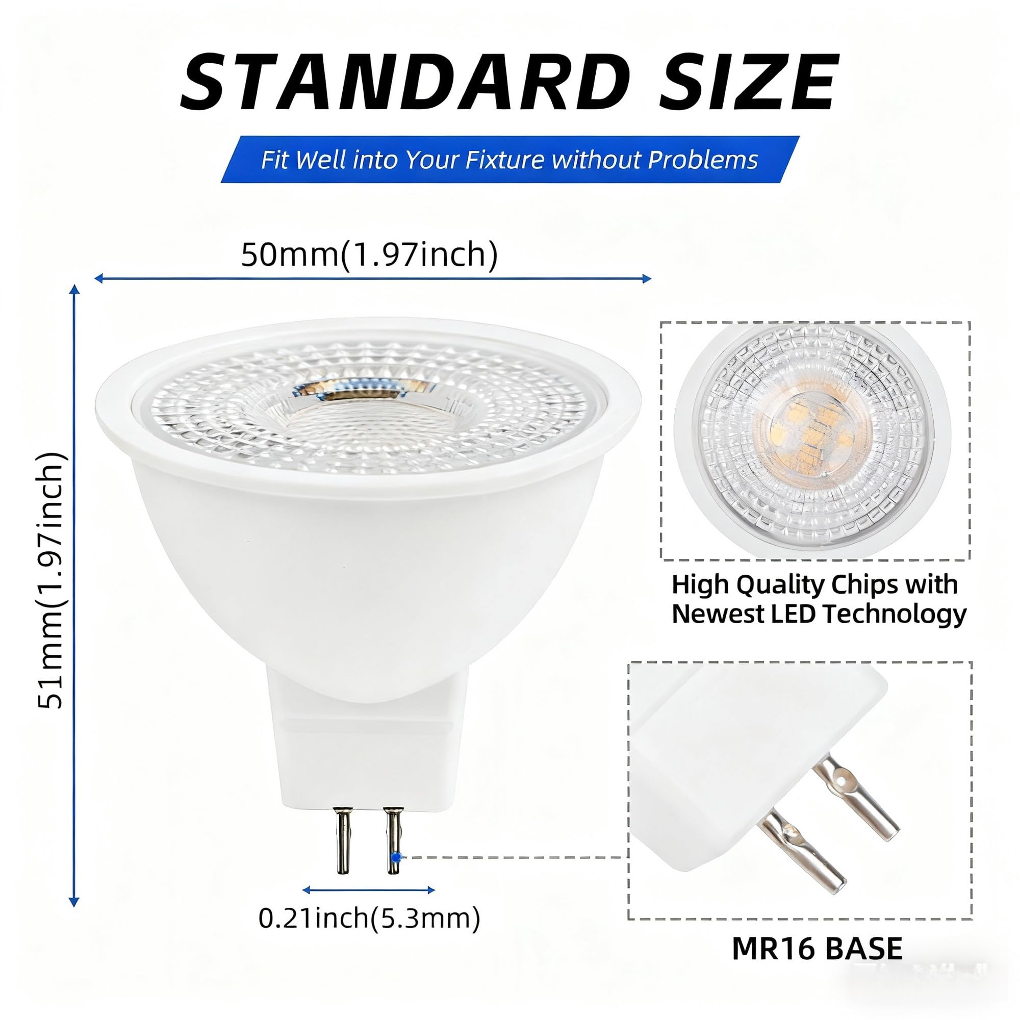 Outdoor landscape highlight with HMYYJT MR16 LED bulb’s soft illumination