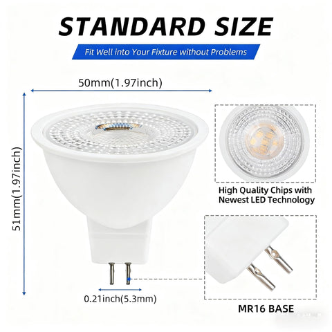 Outdoor landscape highlight with HMYYJT MR16 LED bulb’s soft illumination