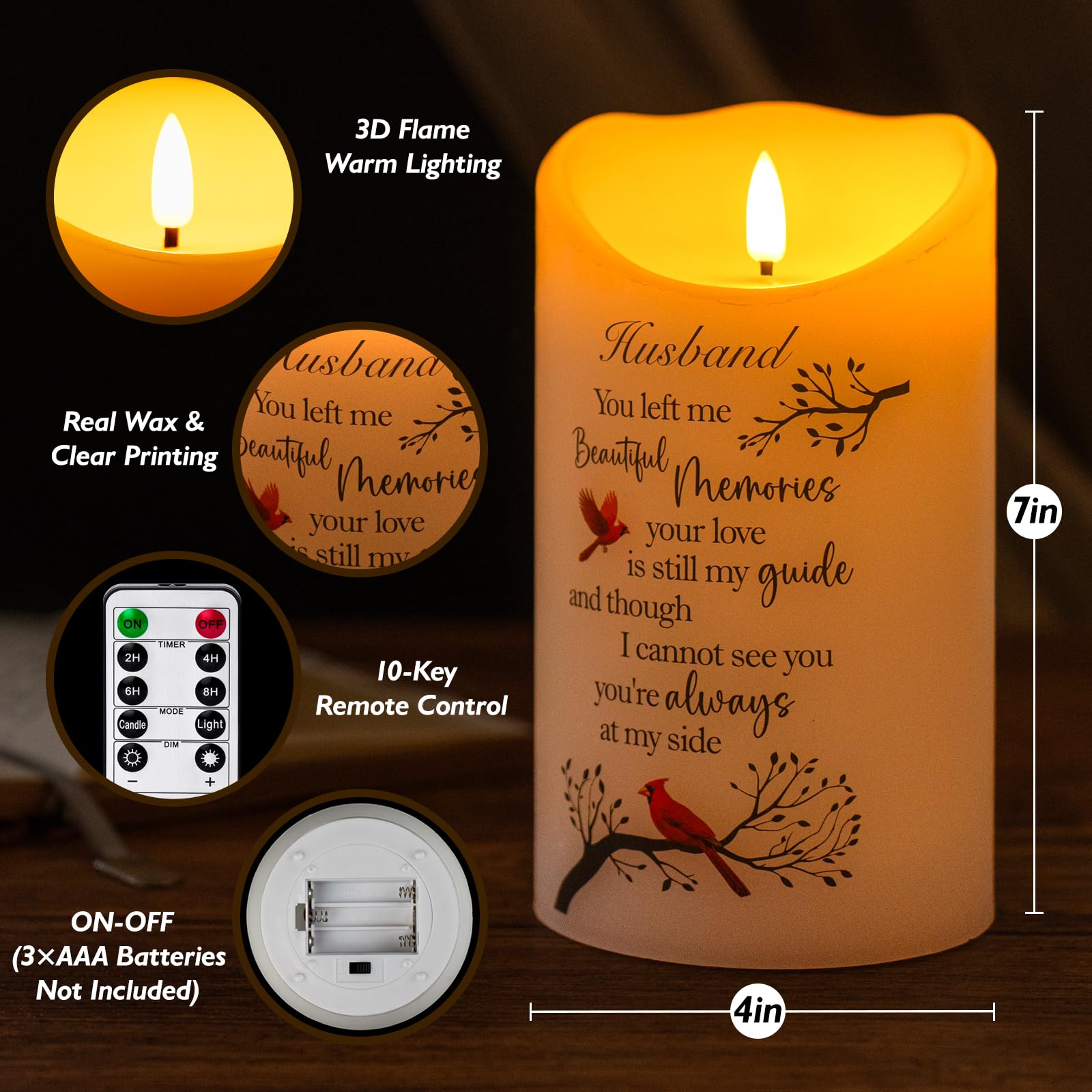 HN HAIINAA memorial poetry and butterflies add soothing commemorative detail.