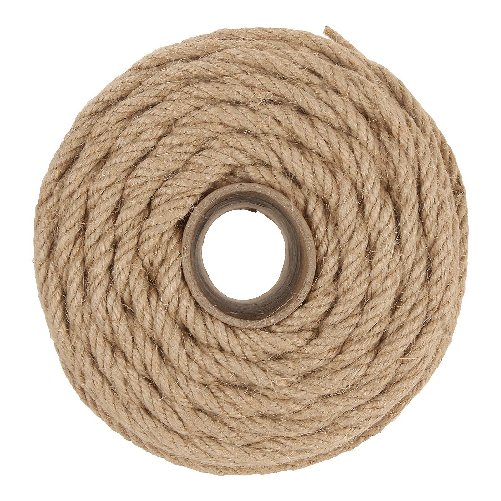 HNBun jute twine repairs a cat scratching post and saves money.