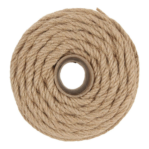 HNBun jute twine repairs a cat scratching post and saves money.