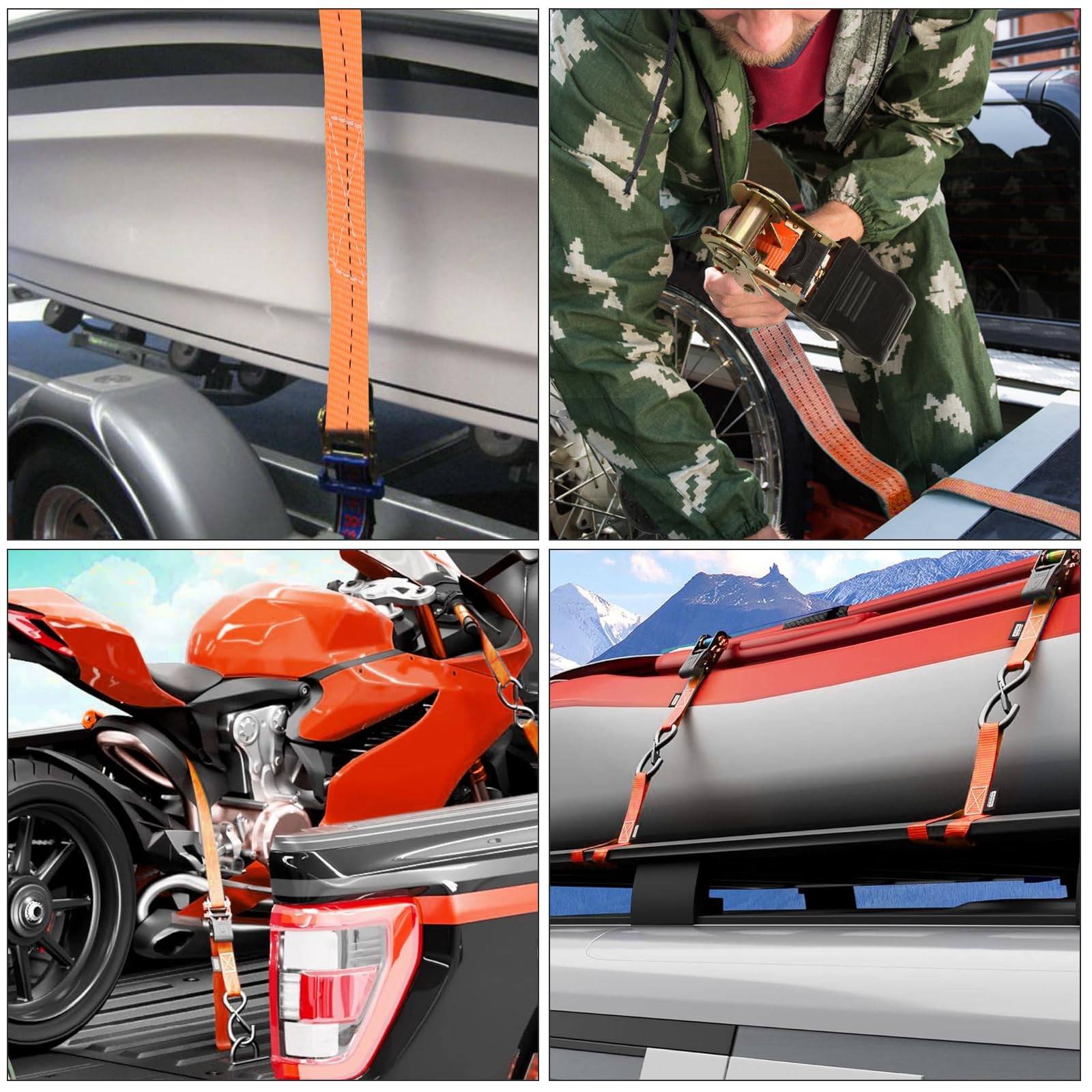 HNBun quick-release ratchet lever enables fast, controlled unloading