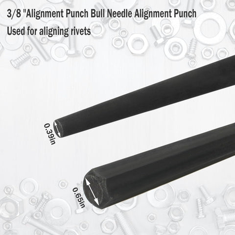 HNF line-up punch cone tip detail shows machined precision