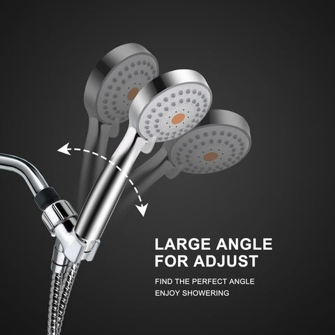 HO2ME anti-clog nozzle detail highlights easy cleaning and maintenance.