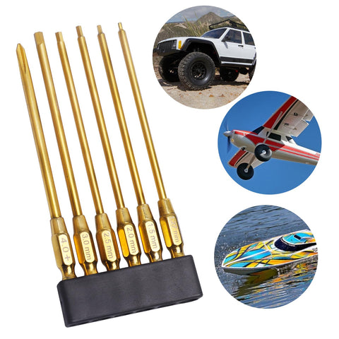 HobbyPark bit set compatible with popular RC brands including Traxxas and Arrma.