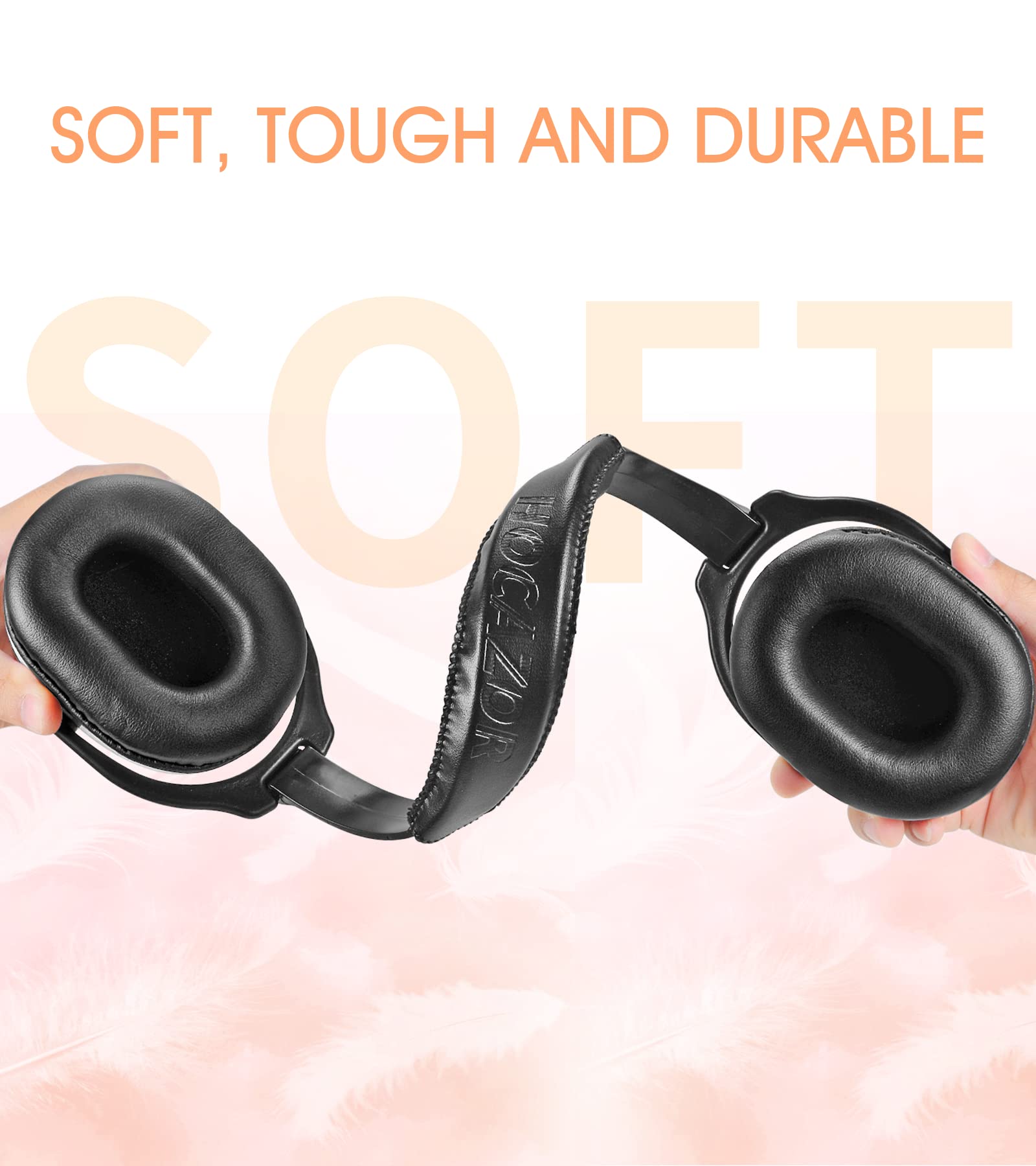 Adjustable headband on Hocazor HZ015 for a secure fit