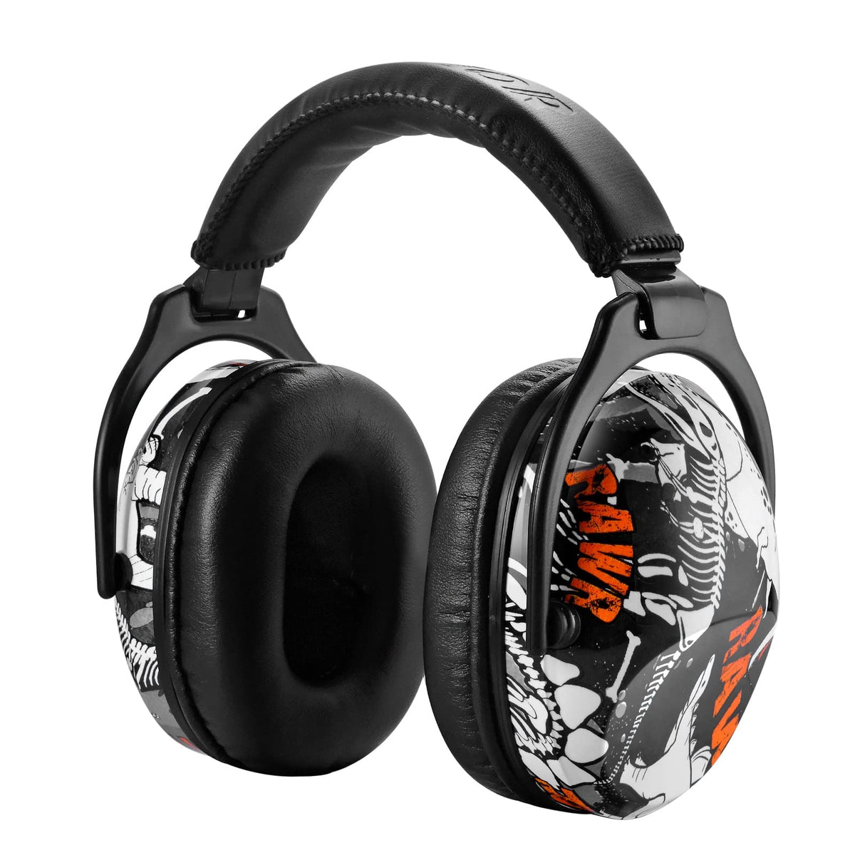 Hocazor HZ015 kids ear protection outer view shows durable ABS frame