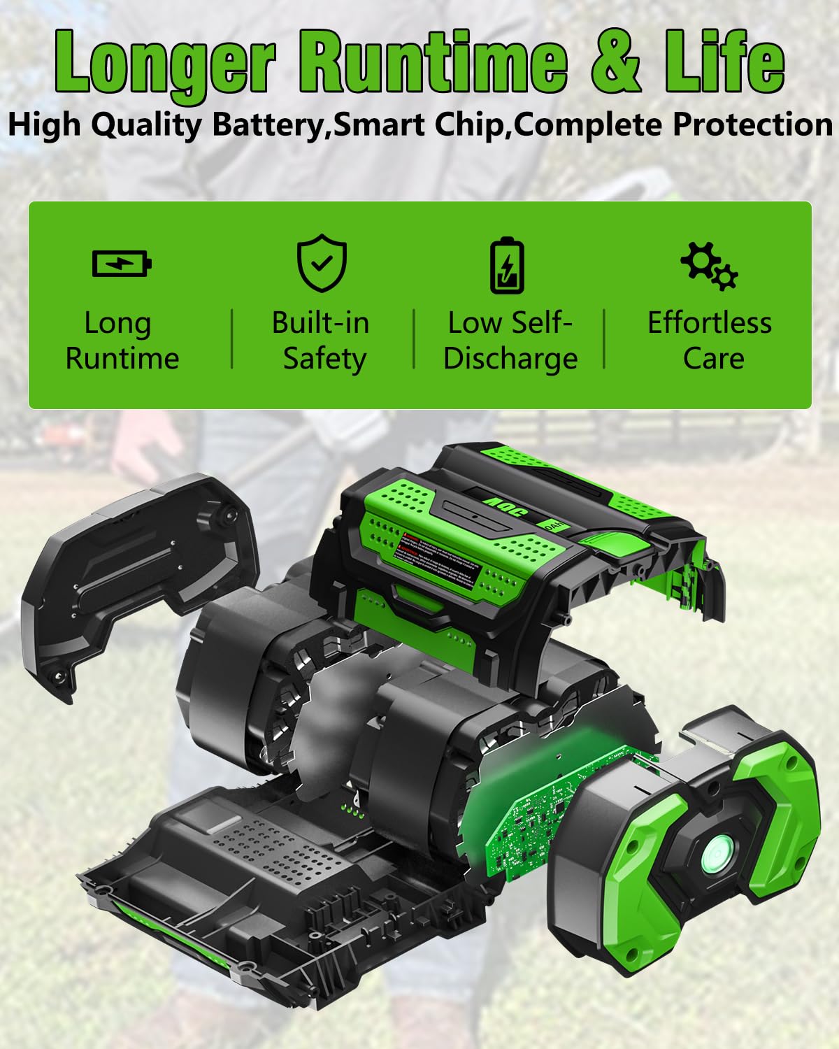 HOCHSTERN 56V compatibility with EGO tools for seamless performance.