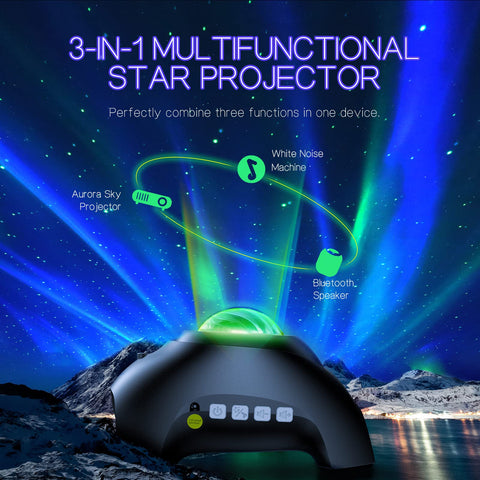 HODANS projector offers four colors for versatile mood lighting in any room.