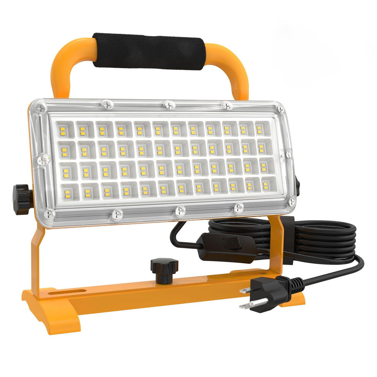 HODELVJU LED work light front view with bright 6500LM for large-area illumination