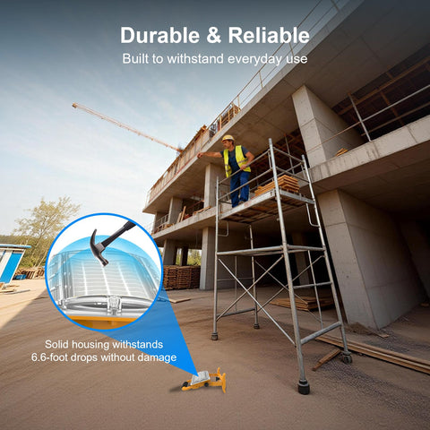 HODELVJU IP67 waterproof rating enables outdoor use in rain and dust