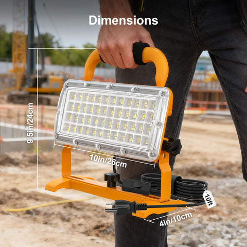 HODELVJU surge protection keeps lighting stable near heavy tools