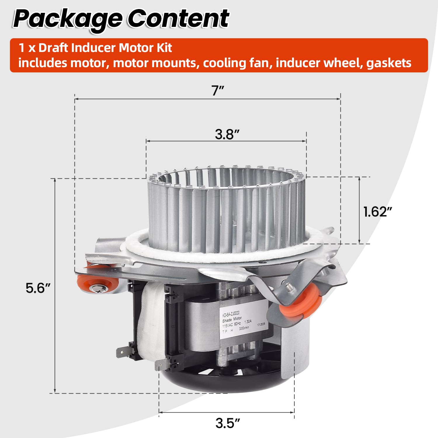 Hodflop replacement for J238-112-11202 ensures compatibility with Jakel motors