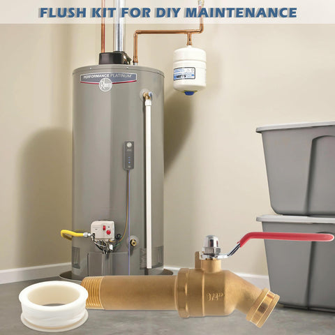 Hoeine DIY flush kit includes valve for straightforward maintenance