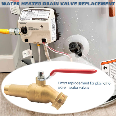 Hoeine garden hose outlet ready for direct drainage to outdoors