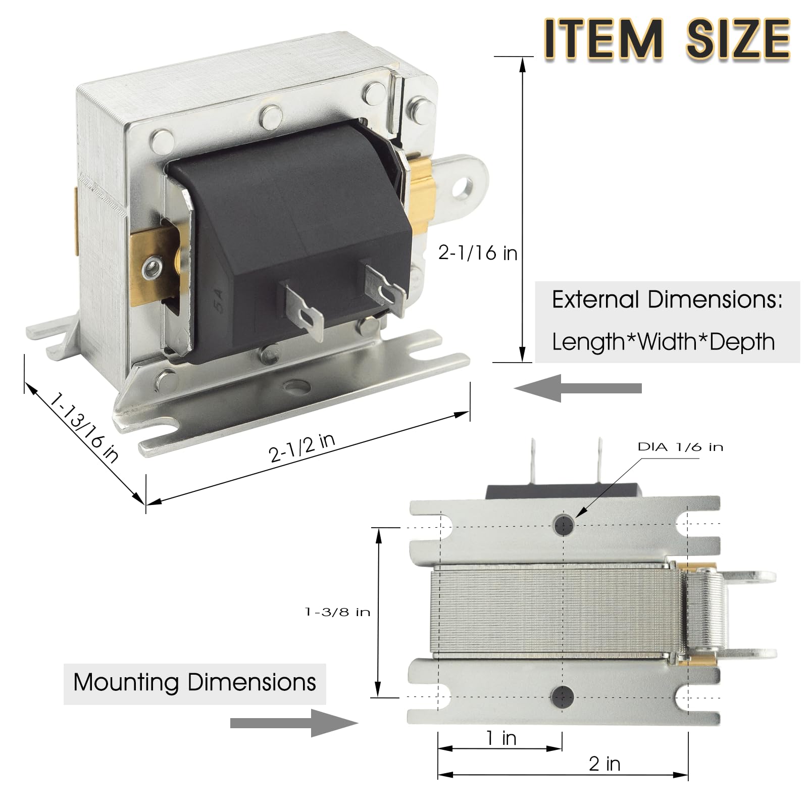 Hoeine laminated solenoid coil detail highlights corrosion-resistant construction