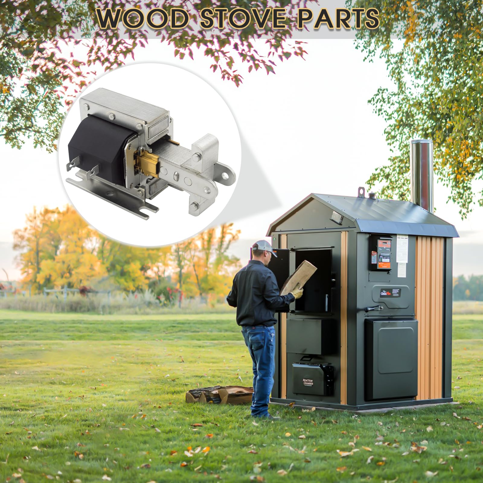 Hoeine laminated solenoid package content with a ready-to-install unit