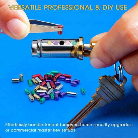 Hoeine springs pack delivers reliable tension for durable rekeying