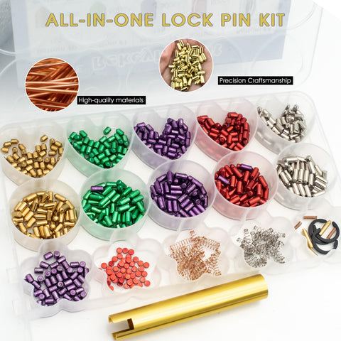 Hoeine top pins providing precise pinning for smooth operation