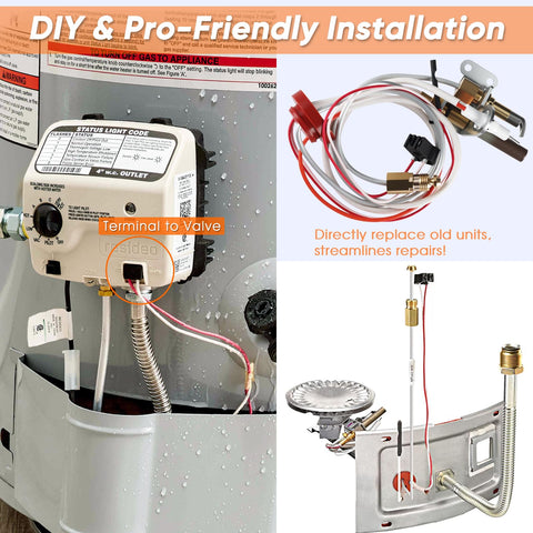 Hoeine spark igniter helps quick restart after maintenance