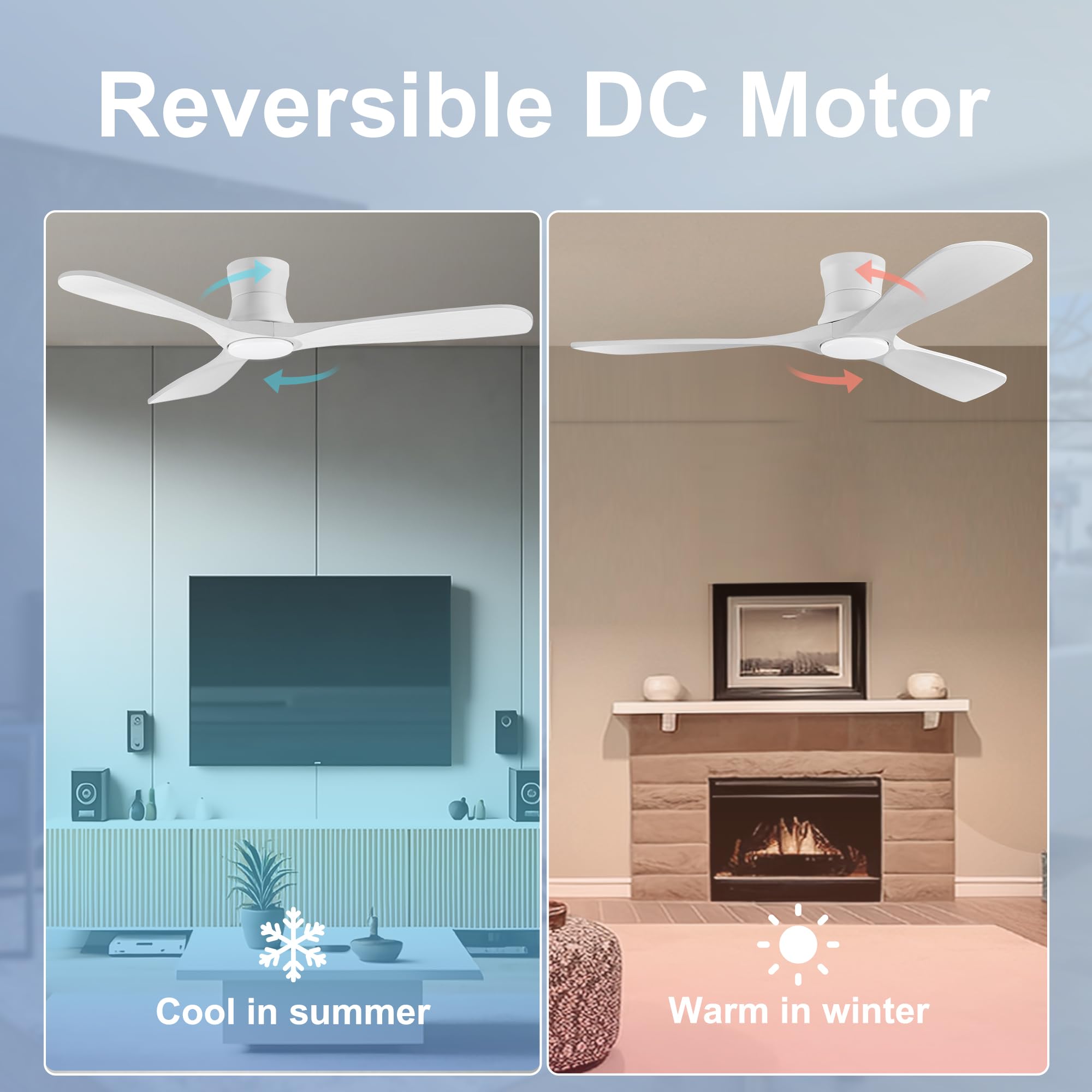 Hoenofly energy efficient DC motor reduces electricity usage