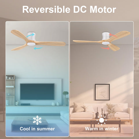 Easy installation guidance for Hoenofly flush mount ceiling fan