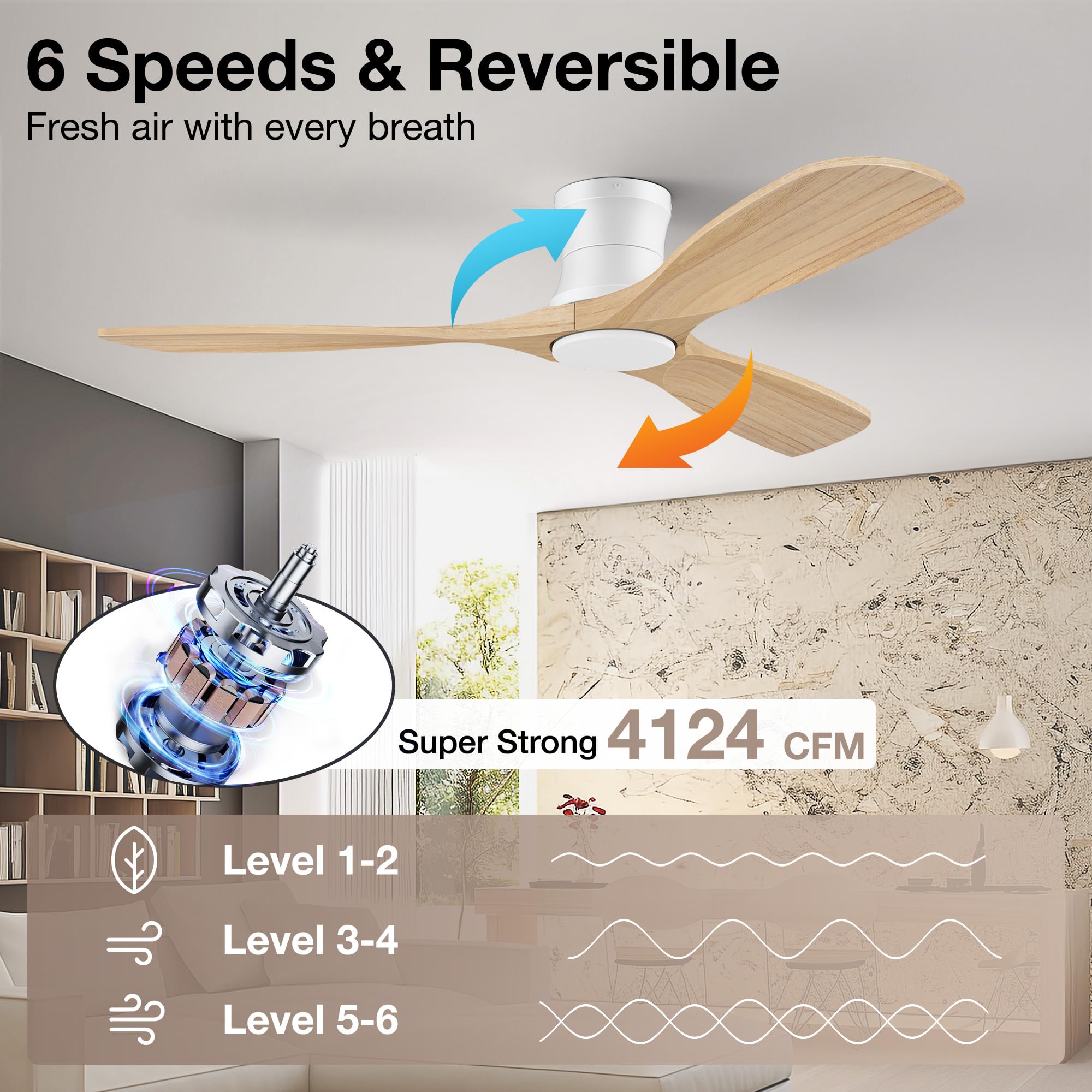 Indoor-outdoor approved flush mount design from Hoenofly for versatile spaces