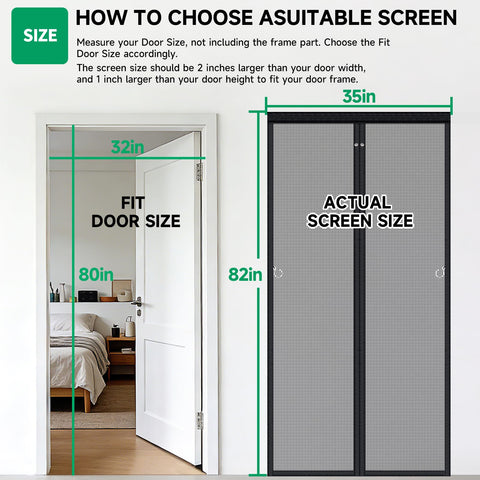HOFUDON heavy-duty fiberglass mesh blocks insects while allowing airflow.