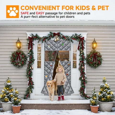 HOFUDON ideal winter doorway solution for multiple entryways.