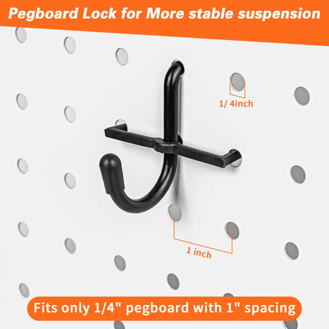 Hogurity all-in-one setup streamlines garage organization with smooth surfaces.