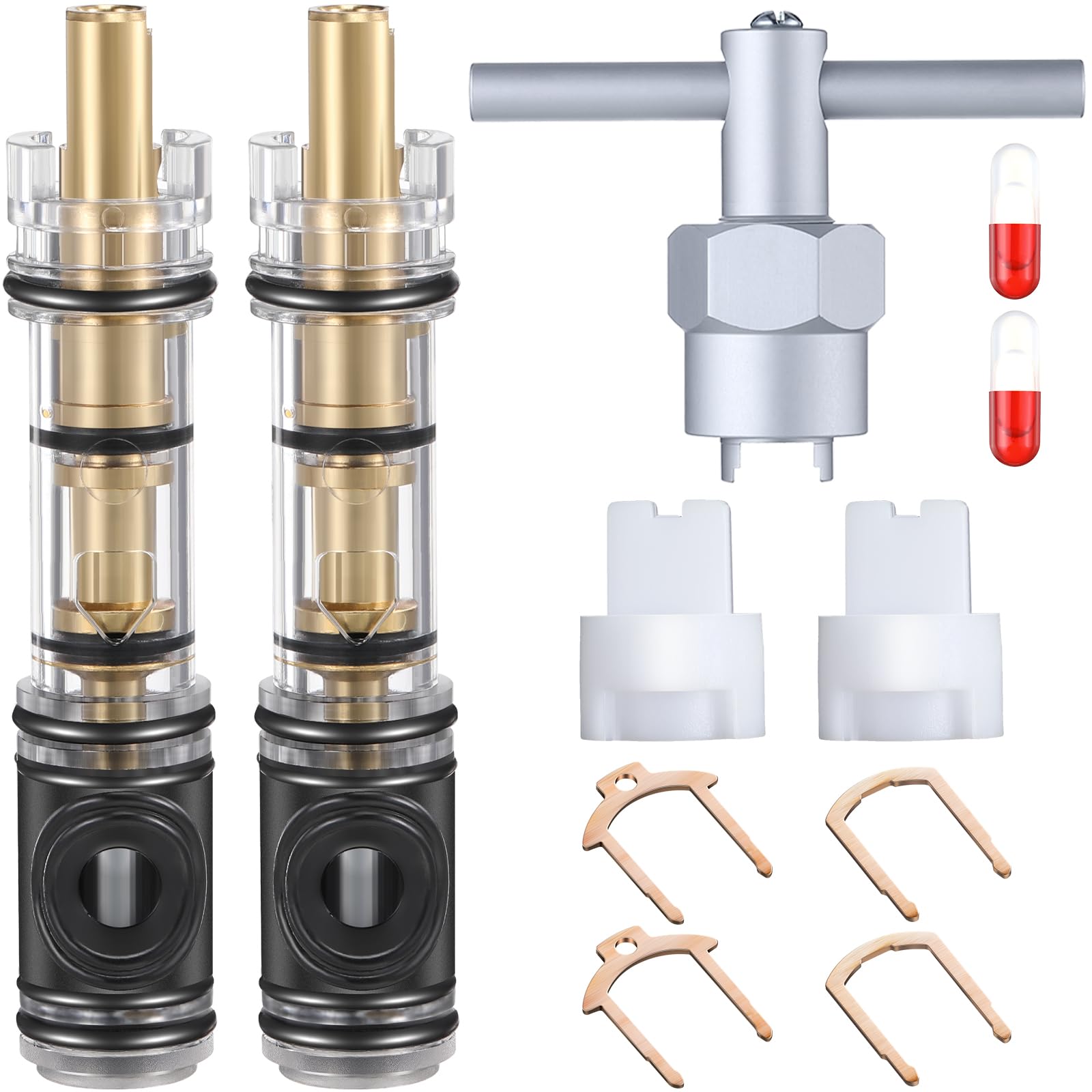 Hohean dual‑seal cartridge for Moen 1225/1225B provides quick bathroom repairs