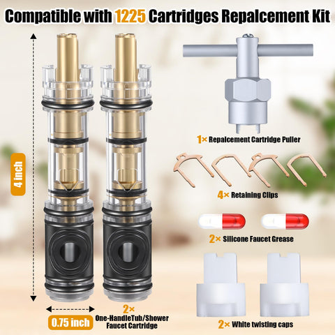 Hohean retainer clips secure new cartridges for durable performance