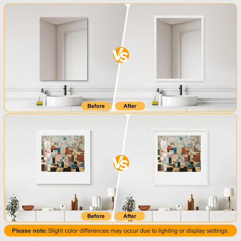 HOHNNYREET cabinet-edge trim provides a clean, modern cabinet outline.