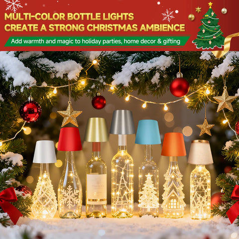 Hoide Bottle Lamp portable design ideal for home and outdoor use