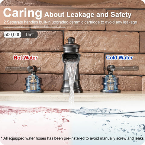 HOIGY durable ceramic cartridge minimizes leaks in daily use