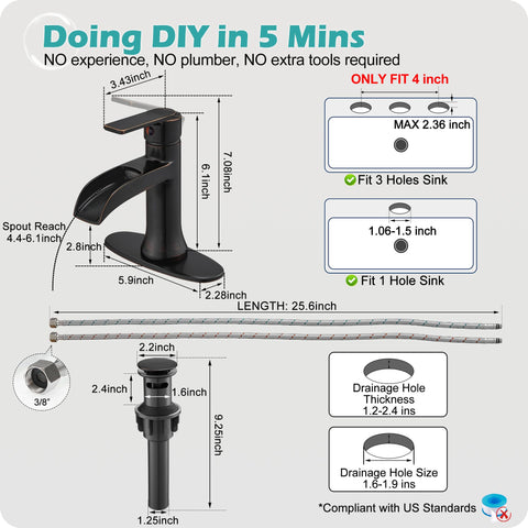 HOIGY easy DIY installation in minutes with common fittings.